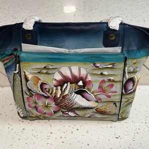 NWT Hand Painted Bag by Anuschka